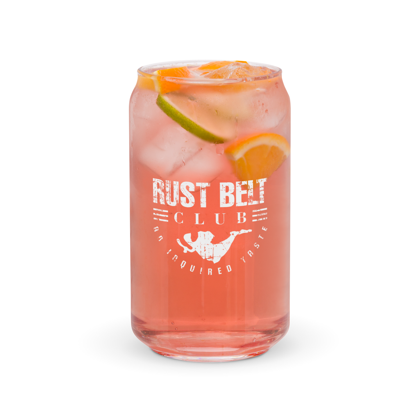 Rust Belt Club "Canned" Glass