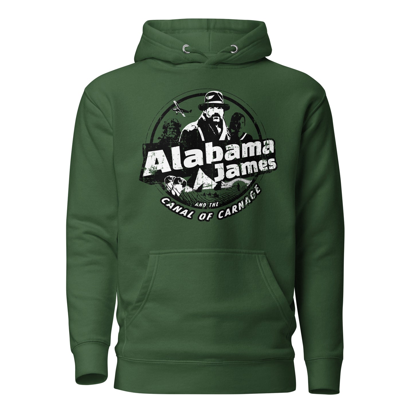 Alabama James and the Canal of Carnage Hoodie