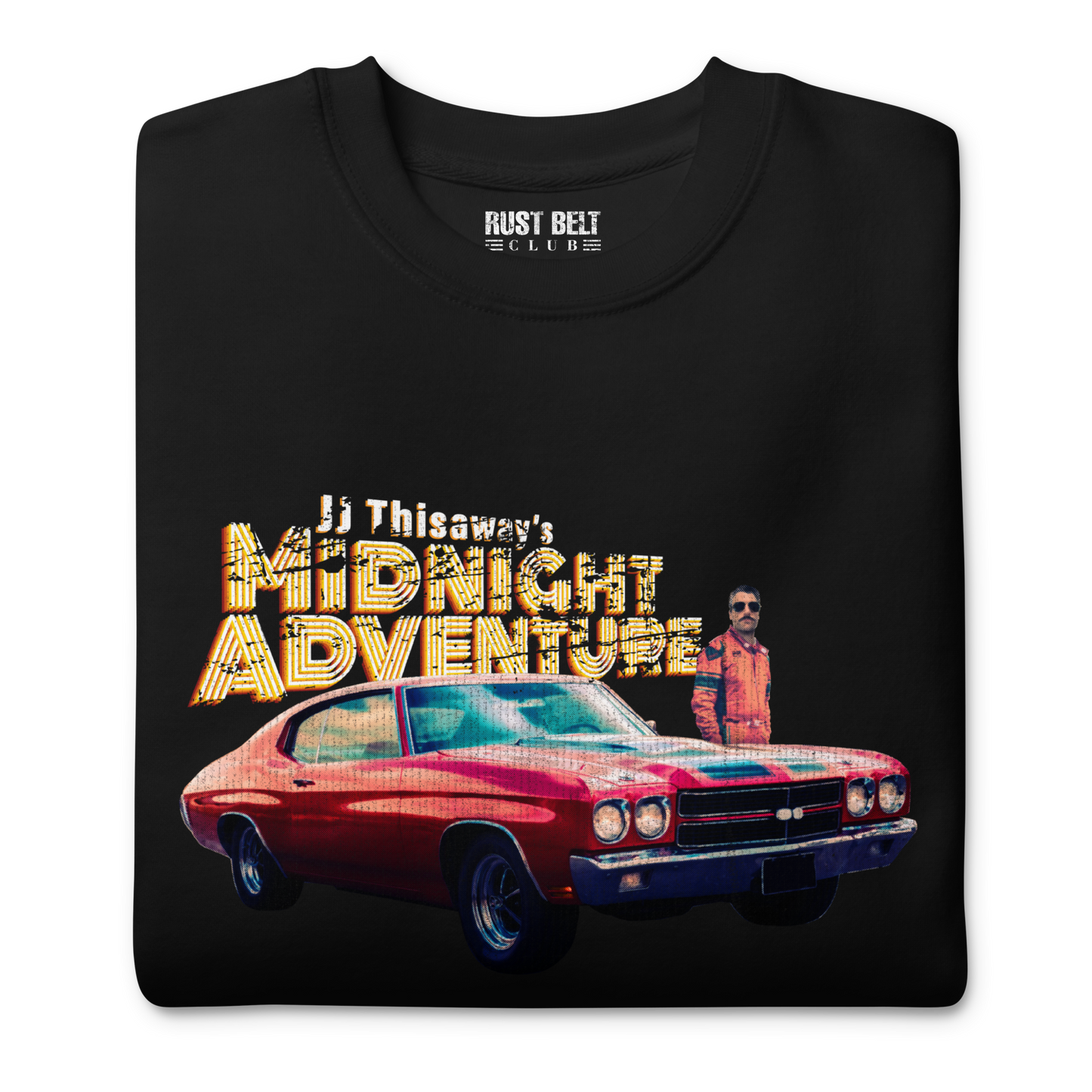 JJ Thisaway's Midnight Adventure Crewneck Sweatshirt