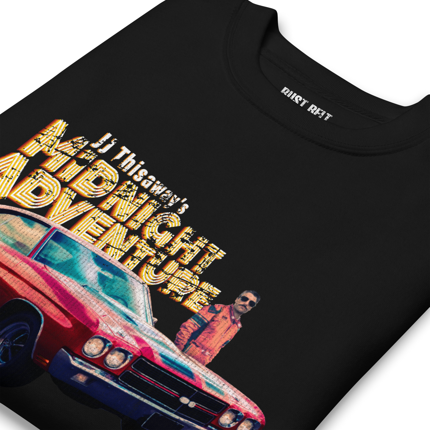 JJ Thisaway's Midnight Adventure Crewneck Sweatshirt
