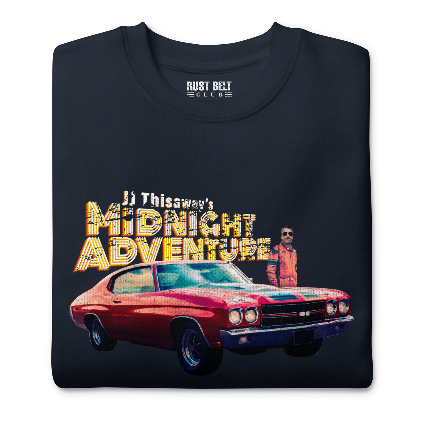 JJ Thisaway's Midnight Adventure Crewneck Sweatshirt