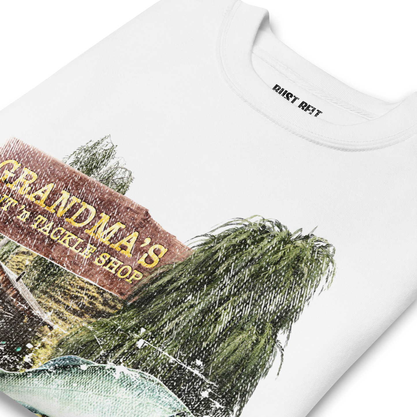 Grandma's Bait n' Tackle Shop Crewneck Sweatshirt