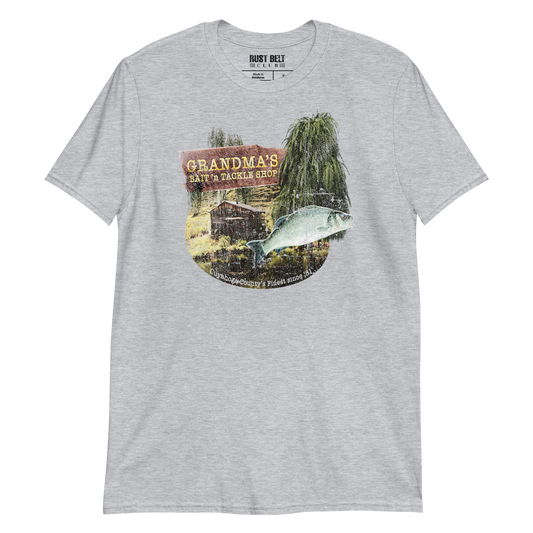 Grandma's Bait 'n Tackle Shop Softstyle Tee