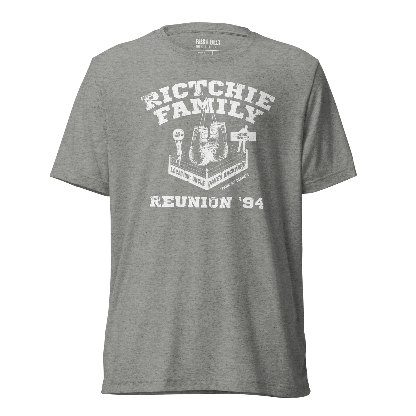 Ritchie Family Reunion '94 Tri-blend Tee (white)