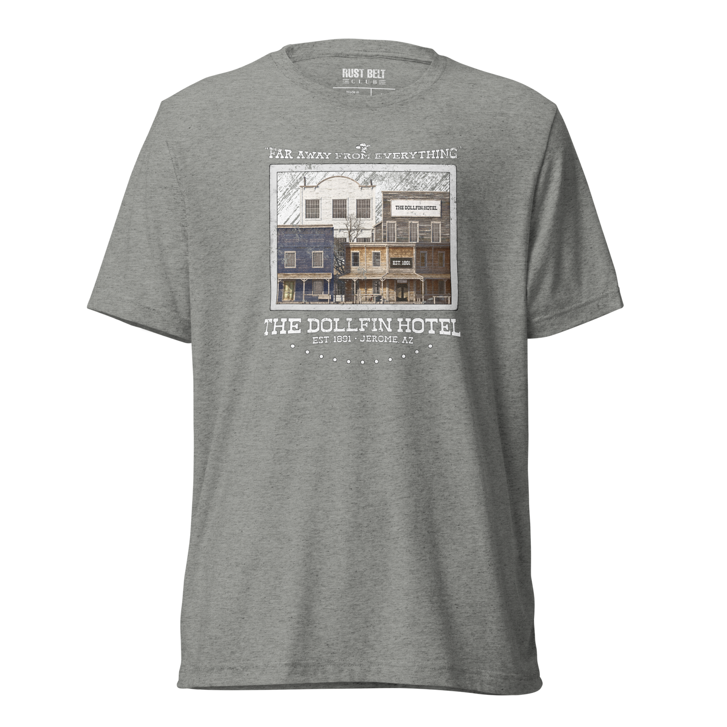 The Dollfin Hotel Tri-blend Tee