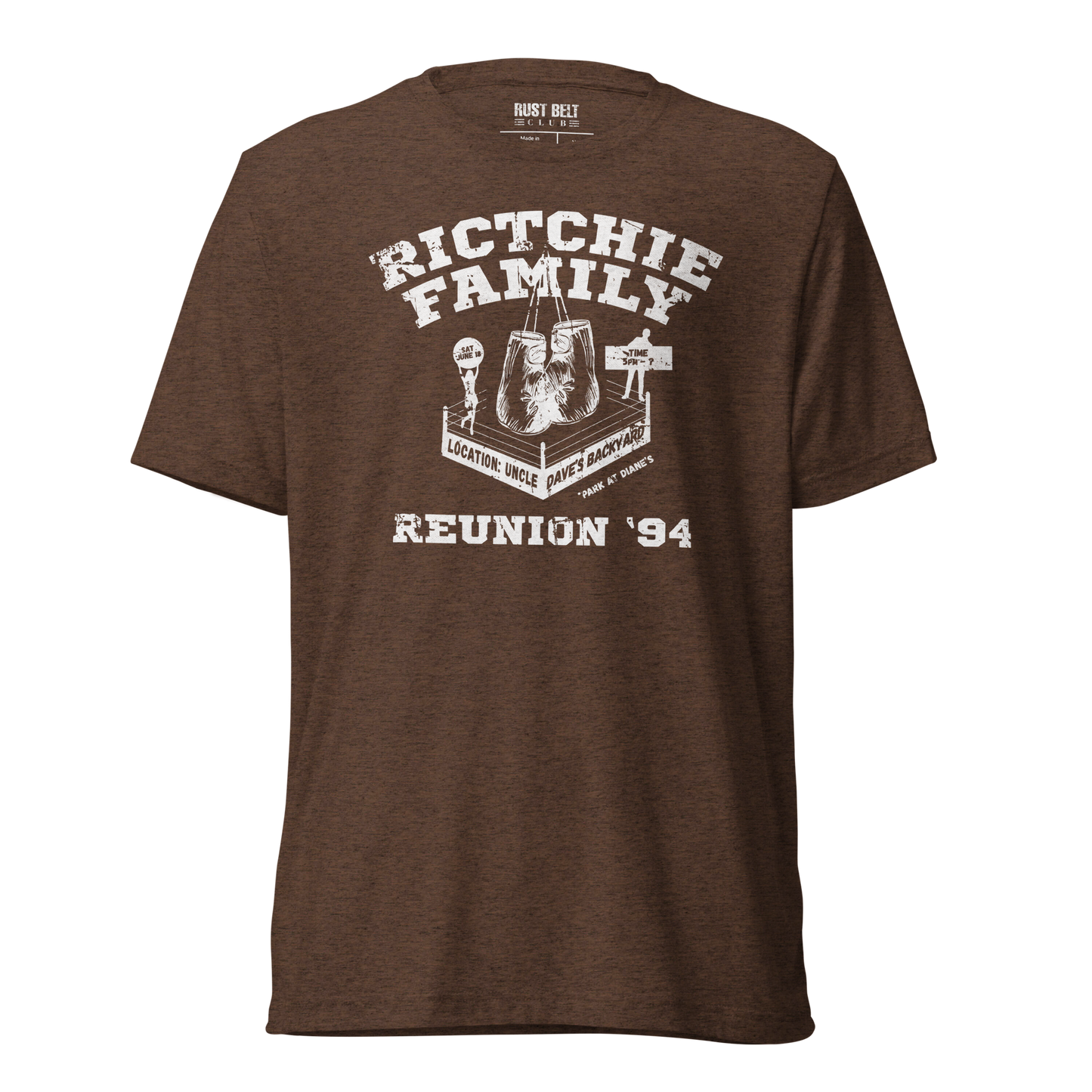 Ritchie Family Reunion '94 Tri-blend Tee (white)