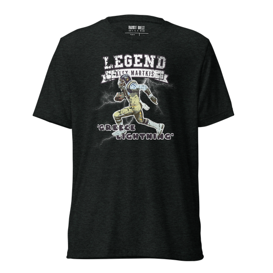 LEGEND: Greece Lightning Tri-blend Tee