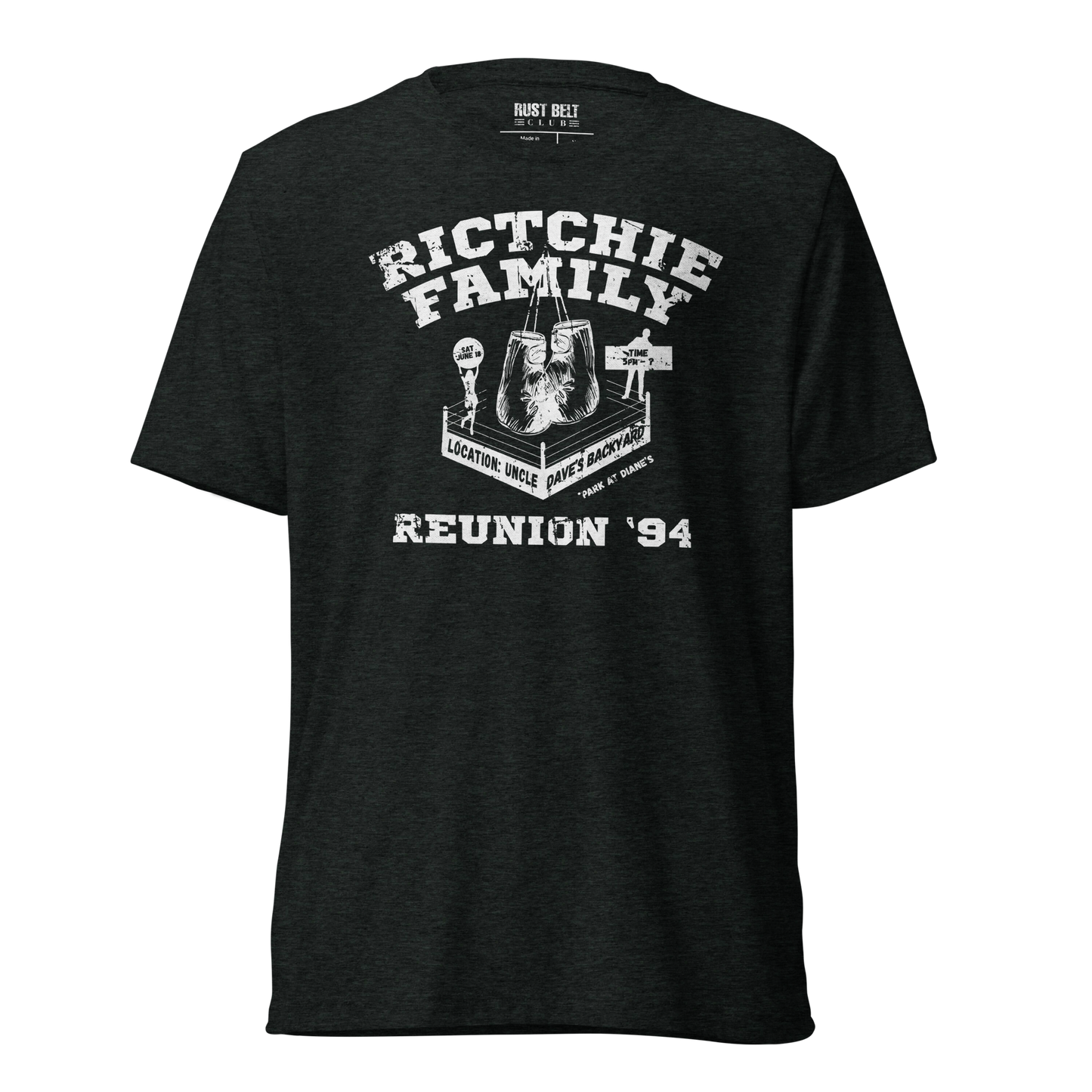 Ritchie Family Reunion '94 Tri-blend Tee (white)