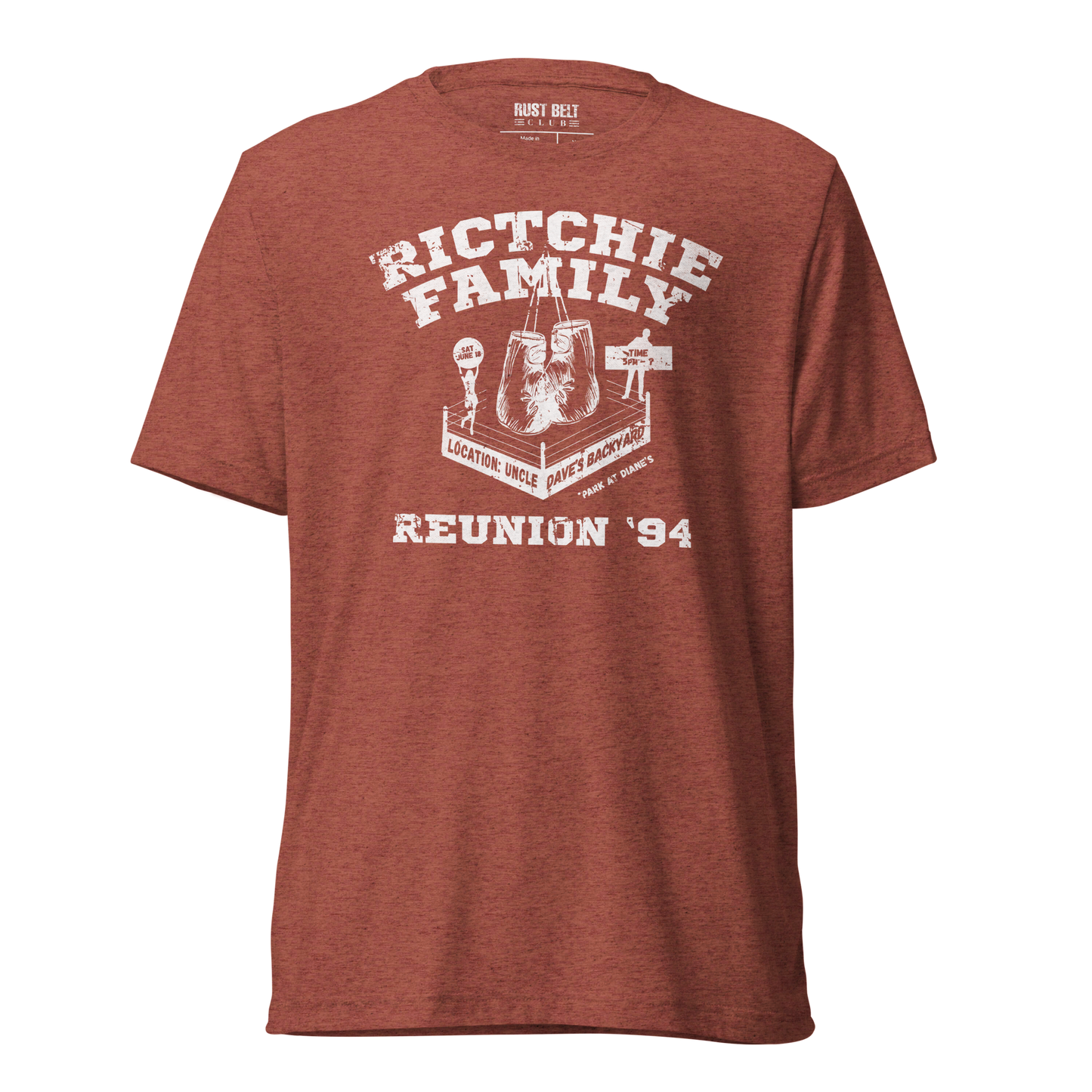 Ritchie Family Reunion '94 Tri-blend Tee (white)