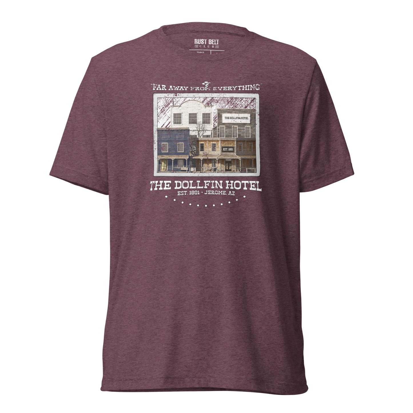 The Dollfin Hotel Tri-blend Tee