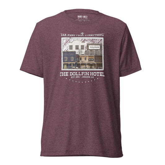 The Dollfin Hotel Tri-blend Tee