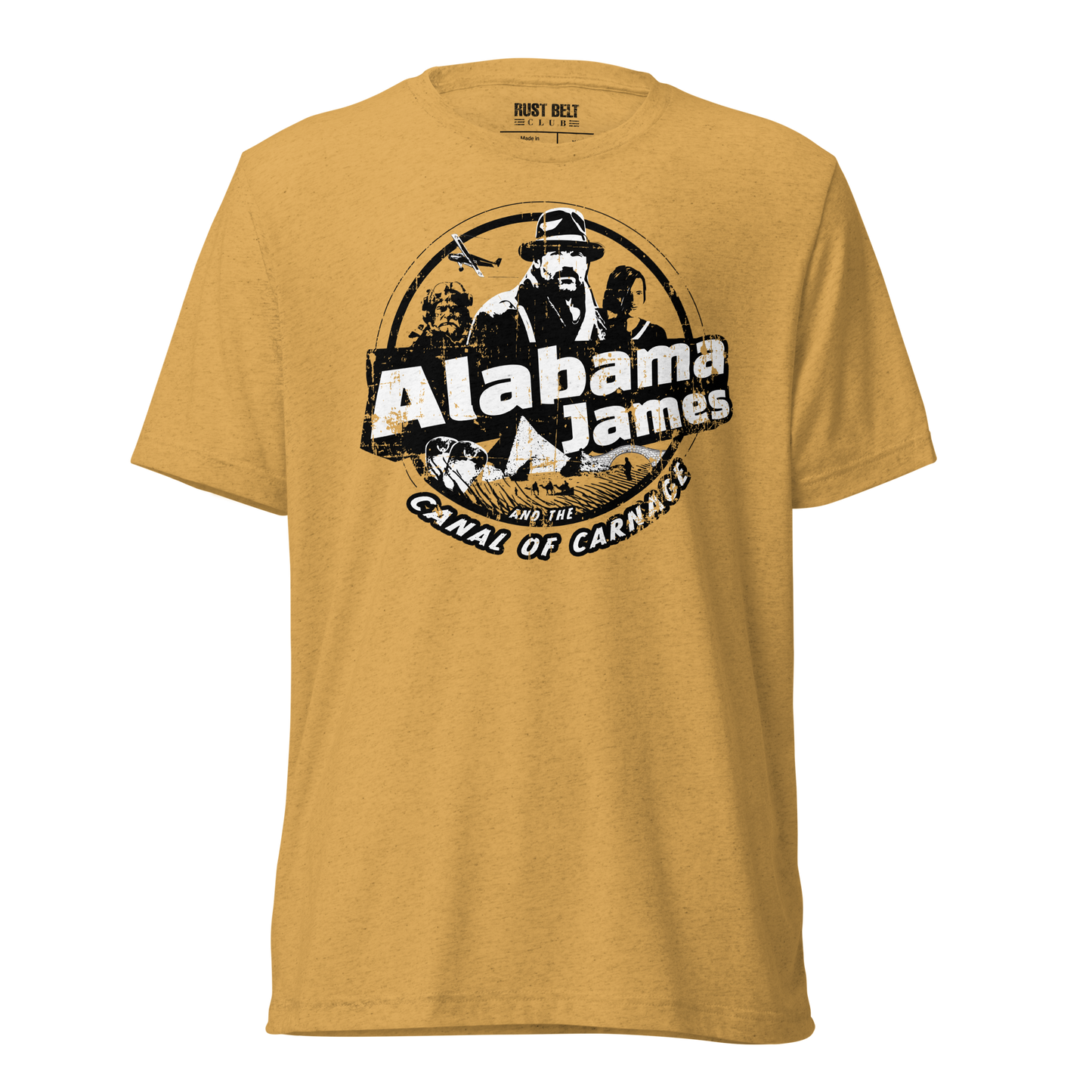 Alabama James and the Canal of Carnage Tri-blend Tee