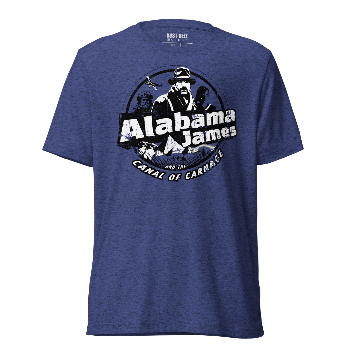 Alabama James and the Canal of Carnage Tri-blend Tee