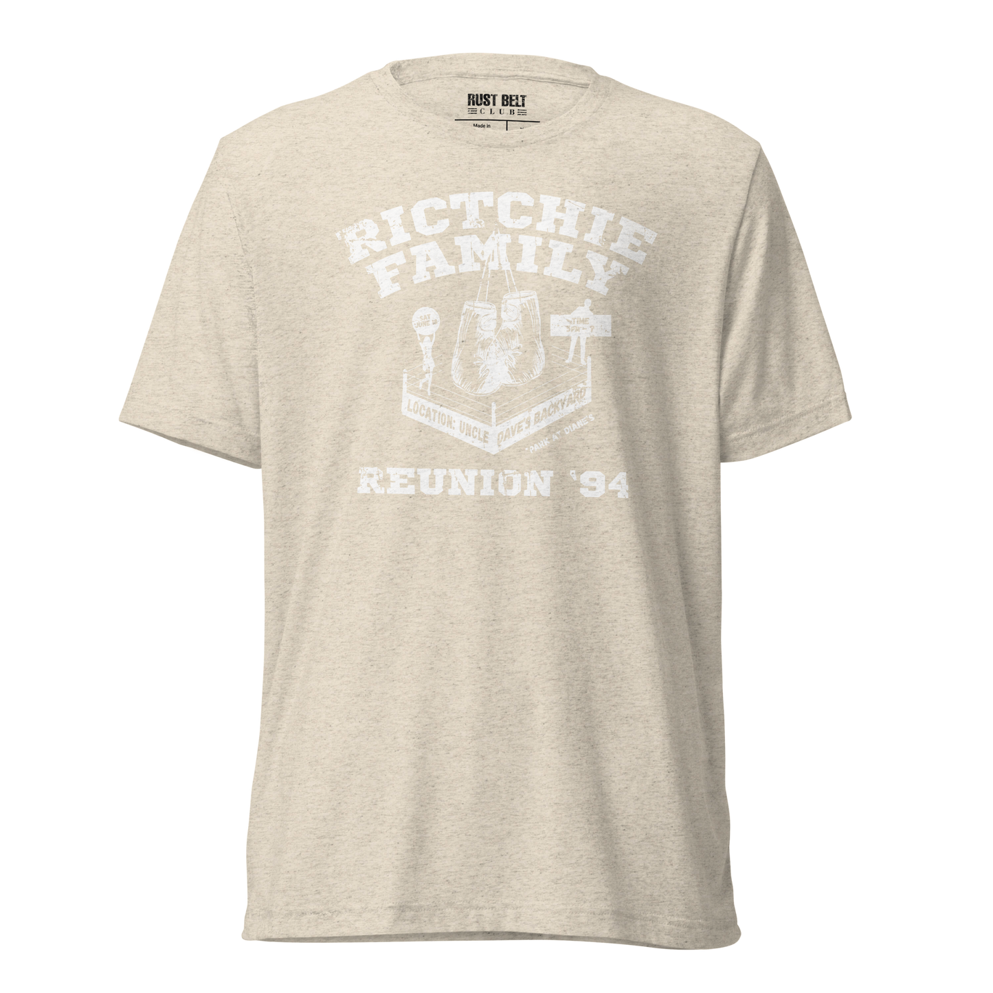 Ritchie Family Reunion '94 Tri-blend Tee (white)