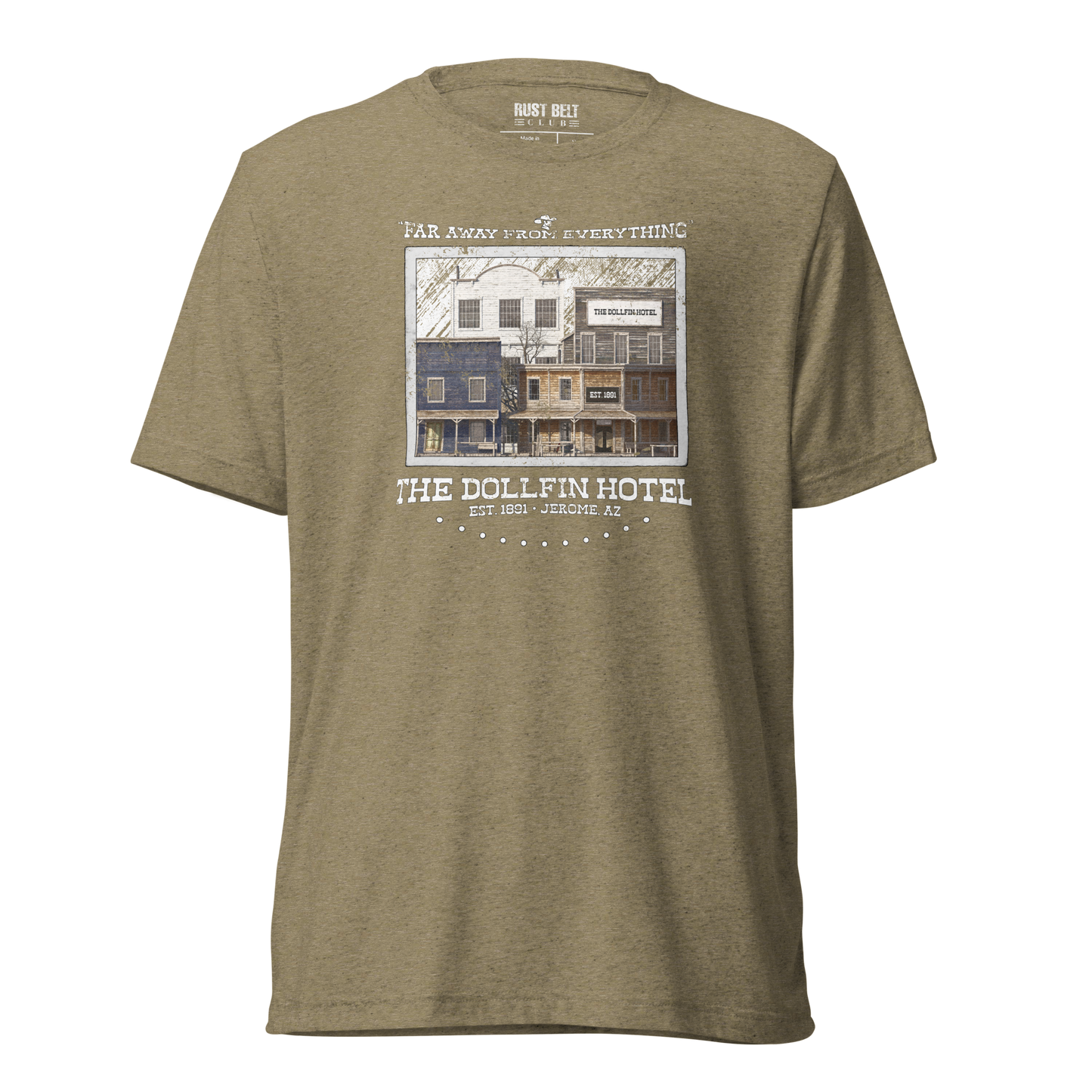 The Dollfin Hotel Tri-blend Tee