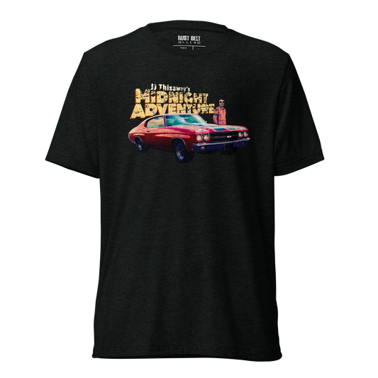 JJ Thisaway's Midnight Adventure Tri-blend Tee