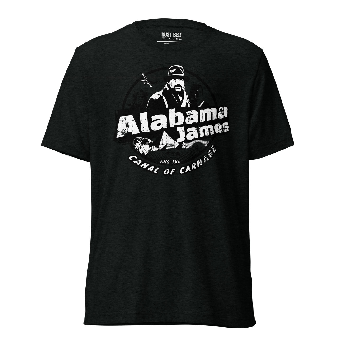 Alabama James and the Canal of Carnage Tri-blend Tee