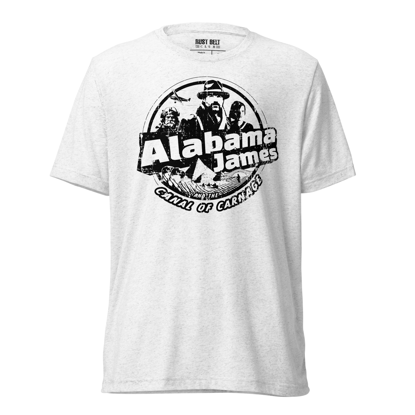 Alabama James and the Canal of Carnage Tri-blend Tee