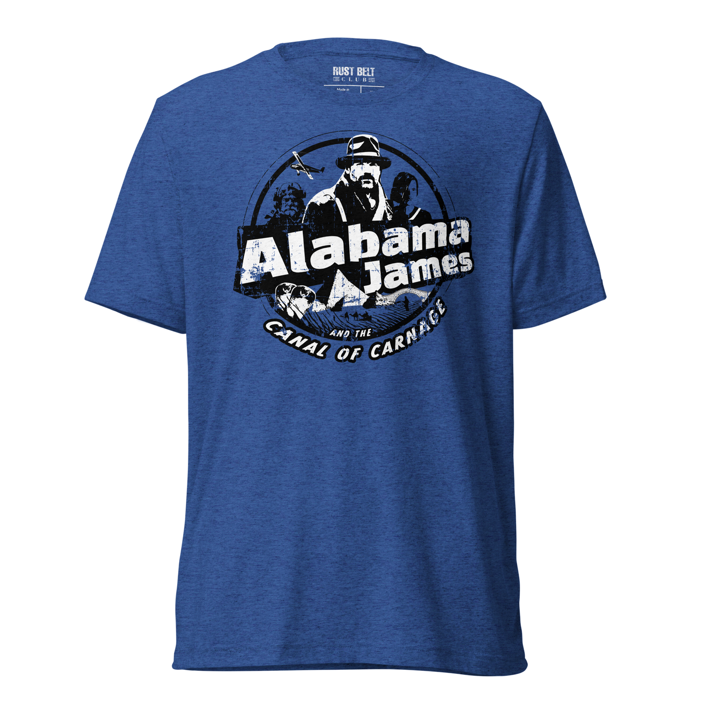 Alabama James and the Canal of Carnage Tri-blend Tee