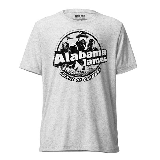 Alabama James and the Canal of Carnage Tri-blend Tee